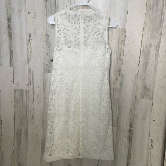 Lauren Ralph Lauren White Lace Eyelet Dress Lined size 6 NWT Coastal‎ Cowgirl - Picture 8 of 10